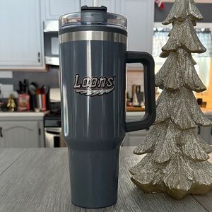 Gray Loons Travel Mug